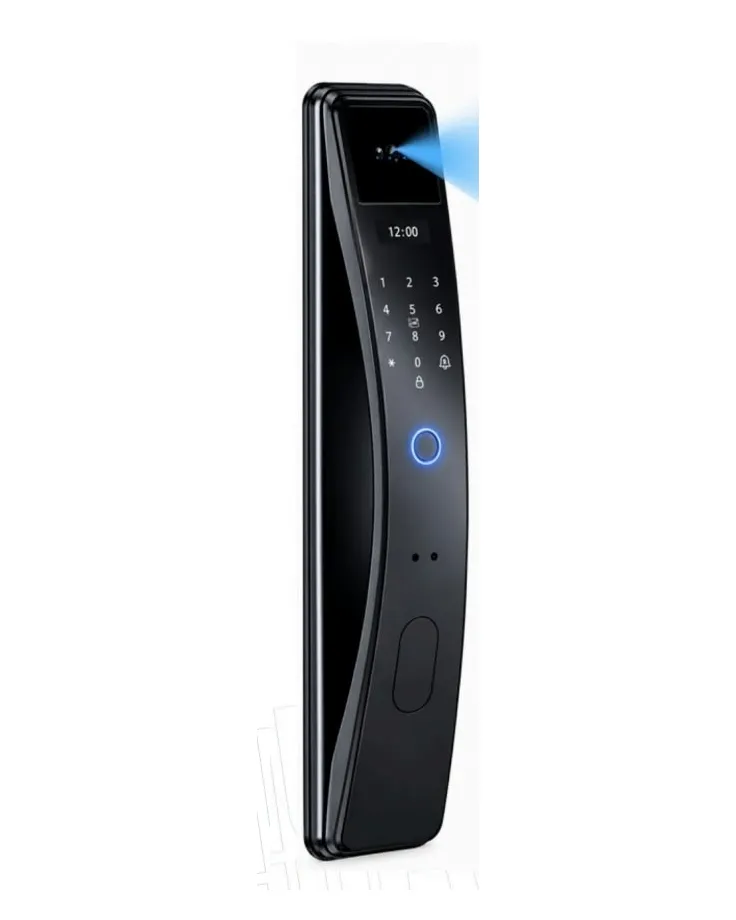Cerradura inteligente CI-F012 Mortise grande color negro